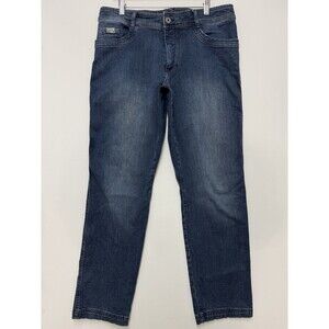 Kuhl Klassik Fit Stretch Jeans Mens 36x32 Indigo Dye Blue Workwear Denim